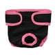 thumbnail image 1 of Pantalones fisiológicos para mascotas Pañales de reciclaje de reciclaje pegatina lavable Pantalones cortos Pantías sanitarias Absorbent Solicitudes Seguridad Suministros de uso negro M Inevent PT000669-08, 1 of 6