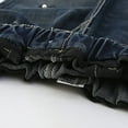 thumbnail image 4 of Tiijoy Toddler Girls Straight Fit Bow Jeans High Waisted Pull On Denim Pants, Sizes 4-5, 4 of 8