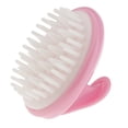 thumbnail image 4 of Silicona Cuero cabelludo Masaje Champú Cepillo Cabeza Masajeador Ducha Limpieza Peine para el cabello Rosado Zulema Masajeador de cabello Peine de cepillo, 4 of 8