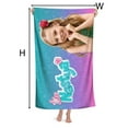 thumbnail image 2 of Like Nastya Gifts Beach Towel for Women Girl Birthday Inspired Fan Bath Outdoor Music Lover, 2 of 6