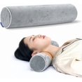 thumbnail image 4 of Orthopedic Cervical Support Memory Foam Roll Pillow - Relieves Shoulder & Neck Pain, Aids Spine Alignment, Multi-Use for Sleeping, Lumbar Support, Travel, Office - with Removable Washable, 4 of 6