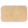thumbnail image 2 of Home Weavers Radiant Collection Bathroom Rug 100% Cotton Bathroom Rugs Set, Machine Washable Rug, Soft & Absorbent bath Rug, Kitchen Mat, Bath Rug, Bath Floor Mat Non Slip, 24"x40" Rectangle, Linen, 2 of 9