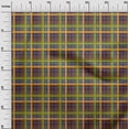 thumbnail image 2 of oneOone Viscose Chiffon Red Fabric Madras Check Sewing Craft Projects Fabric Prints By Yard 42 Inch Wide, 2 of 4