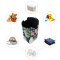 thumbnail image 7 of Yayeee Freestanding Laundry Hamper with Handle Collapsible Large Storage Basket for Clothes, Green Floral, 7 of 7