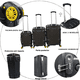 thumbnail image 3 of Set 3 Maletas De Viaje Jony Rigidas 25 Kg 15 Kg 10 Kg Candado Numerico Ruedas 360, 3 of 5