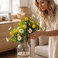 thumbnail image 4 of StlyGar 1 Pcs Lemon Centerpiece for Tables 7.75 Inch Artificial Lemon Kitchen Decorations Mini Fake Potted Plant Spring Summer Decor for Indoor Outdoor Living Room Home, 4 of 7