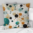 thumbnail image 2 of Designart "Fusion of Industrial Polka Dots" Polka Dots Printed Throw Pillow, 2 of 5