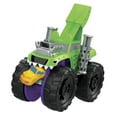 thumbnail image 6 of Play-Doh Wheels Chompin' Monster Truck Toy with Car Accessory and 4 Colors, 6 of 6