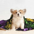 thumbnail image 4 of Rocae Mardi Gras1 for Pet Blanket Dog Blanket Cat Blanket Soft Sleep for Small Medium Pet-Medium, 4 of 8