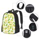 thumbnail image 2 of Disketp Cartoon Corn Mochila Minimalista de Gran Capacidad, Mochila de Viaje para Escuela, Trabajo o Uso Diario, 2 of 6