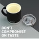 thumbnail image 3 of Taza de café asobu con aislamiento de acero inoxidable, 350 ml (negra), 3 of 8