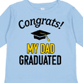 thumbnail image 4 of Inktastic Congrats My Dad Graduated with Cap Boys or Girls Long Sleeve Toddler T-Shirt, 4 of 5