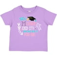 thumbnail image 3 of Inktastic My Mommy Did It and She Did It for Me with Graduation Cap Girls Toddler T-Shirt, 3 of 5