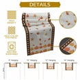 thumbnail image 5 of Thanksgiving Table Runner, Autumn Thanksgiving Kitchen Dining Table Decoration for Home Party Decor 13x90 Inches, 5 of 9