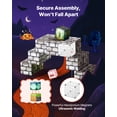 thumbnail image 3 of Bloques magneticos VEVOR, 100 piezas, juego de zombis de cementerio, STEM, Montessori, juguetes sensoriales, 3 of 9