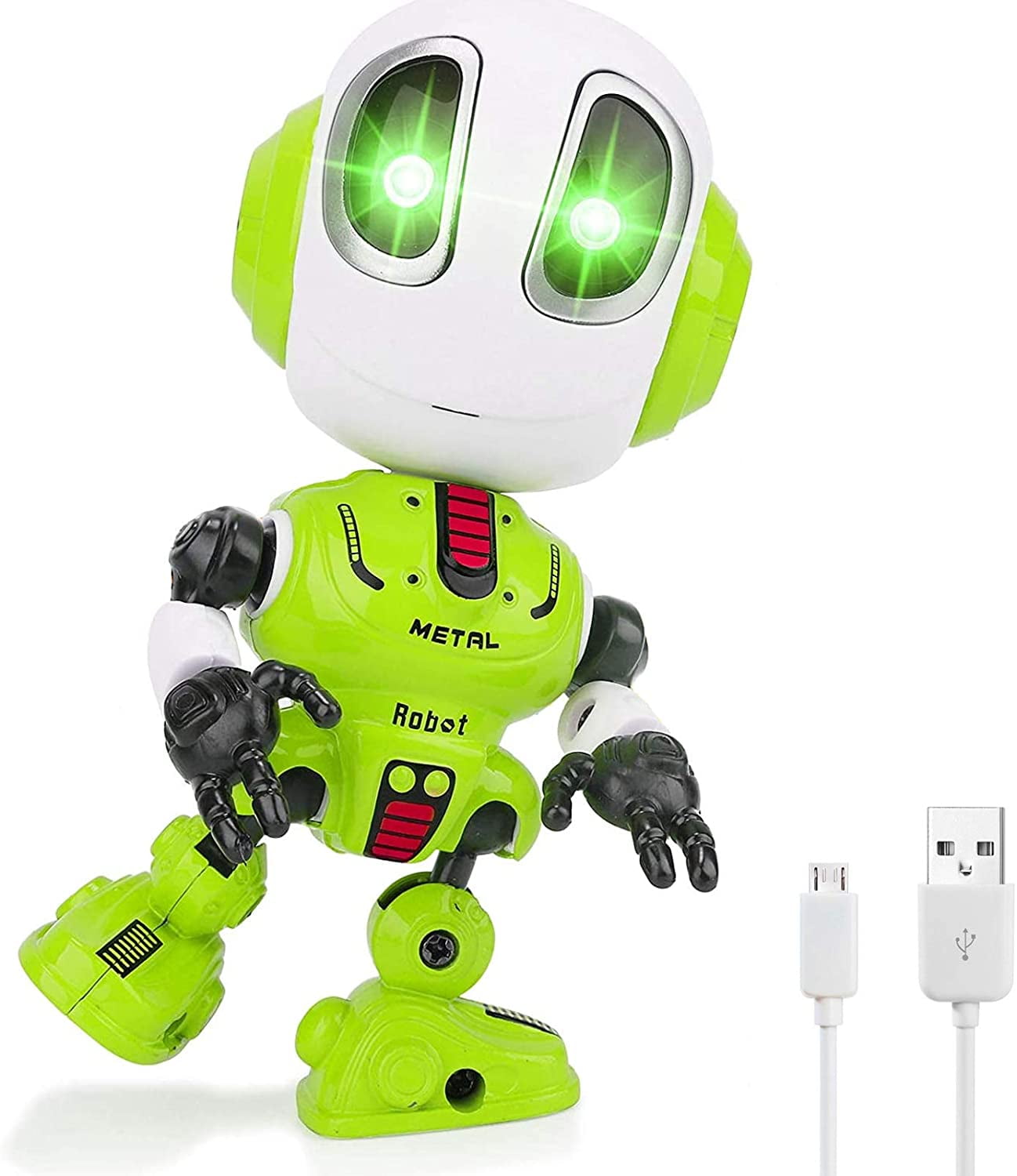 2pcs Music Robot Toys For Kids Toddler 3 4 5 6 7 8 9 Year Old Age Boy Girl Gift 