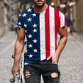 thumbnail image 5 of qucoqpe 4th of July Sports T-shirts Independence Day Patriotic Short Sleeve Tops America Flag Shirts Crew Neck Graphic Tees, 5 of 5