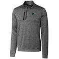 thumbnail image 2 of Men's Cutter & Buck  Gray Hillsboro Hops Stealth Heathered Quarter-Zip Top, 2 of 3