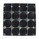 thumbnail image 2 of Descuentos Especiales, 16 piezas de bolas navideñas de terciopelo flocadas, adornos de bolas de plástico para árbol de Navidad, adornos colgantes decorativos para árbol de Navidad de 2,4 pulgadas, 2 of 9