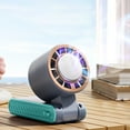 thumbnail image 6 of Portable Folding Neck Fan With Semiconductor Cooling - 120 Speed Settings & Led, 6 of 7