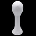 thumbnail image 5 of Meoldis Female Long Neck Foam Mannequin Head, White Foam Wig & Hat Display Stand for Photography and Styling, 5 of 7