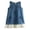 Blue, variant on Splozh Kid Dresses 2T 3T 4T 5T 6T 7T Toddler Girl's Cute Bow Denim Dress Sleeveless Ruffle A Line Tank Dresses,Blue,6-7 Years