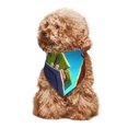 thumbnail image 3 of Lsque Scooby-Doo Printing Dog Bandana ,Cat Scarf Adjustable Bib Handkerchief Accessories for Dogs Cats,Pet scarf,Pet fashion, 3 of 8