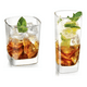 thumbnail image 1 of Set De 12 Vasos De Vidrio Alto Y Bajos. Xtellar Color Transparente, 1 of 4