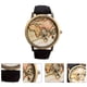 thumbnail image 2 of Reloj de pulsera de lona resistente, unisex, creativo, color negro., 2 of 7