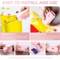 thumbnail image 4 of Mini Bag Sealer, Handheld Heat Vacuum Sealer, 2 in 1 Sealer and Cutter with Lanyard, Portable Resealer Machine for Plastic Bags Food Storage Snacks Freshness (2xAA Batteries Included), 4 of 7