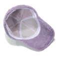 thumbnail image 3 of Gorra de béisbol de invierno para mujer, gorra de béisbol cálida de color sólido de lana de cordero para viajes al aire libre, 3 of 5