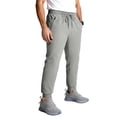 thumbnail image 2 of MKKAS Men's Joggers with Zipper Pockets Quick Dry Stretch Performance Trousers for Training and Running Athletic Gym Wear, Light Gray, 2XL, 2 of 9