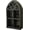 A-1, variant on Elegant Multilayer Styles Wall Shelf Featurings Precise Engraveds Pattern Home Decoration Display Stand Gothics Wall Shelf(6.7x3.2x12in)
