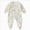 A109-Newborn One-Piece Jumpsuit-Grey, variant on Newborn Newborn Footed Sleeper Gown With Mitten Cuffs Cotton Side Baby Footed Print Infant Play For 0 6 Months Sleep & Play One-Piece Bodysuit