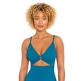 Time and tru women s and plus o ring one piece swimsuit sizes s 3x