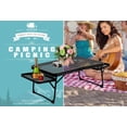 thumbnail image 2 of Tiagowell Folding Camping Table Portable Lightweight Collapsible Outdoor Side Table, 2 of 6