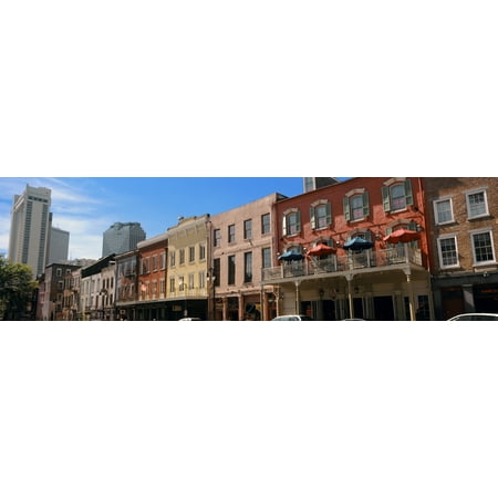 Bubba Gump Shrimp Company restaurant in a city Decatur Street French Quarter New Orleans Louisiana USA Canvas Art - Panoramic Images (27 x