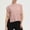 Pink, variant on Avrnliq Womens Cap Sleeve Side Tie Top Round Neck Casual Sleeveless Cropped Blouse,Size M