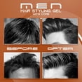 thumbnail image 5 of Gel de cera para el cabello masculino 2 en 1 con peine, fijación duradera, no graso, 100 ml., 5 of 5