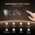 thumbnail image 3 of GJX Smart Glasses with Photochromic Lenses for Men and Women-Uv/Blue Light Protection,Voice Assistant,Hands-Free Calls,Music Playback,Lightweight for Business&Travel, 3 of 8
