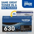thumbnail image 3 of Brother (TN630) Black Toner Cartridge for Brother DCP-L2540DW DCP-L2520DW HL-L2300D HL-L2320D HL-L2340DW HL-L2360DWHL-L2380DW MFC-L2700DW MFC-L2720DW MFC-L2740DW - TN630 - Yield 1,200 Pages, 3 of 5