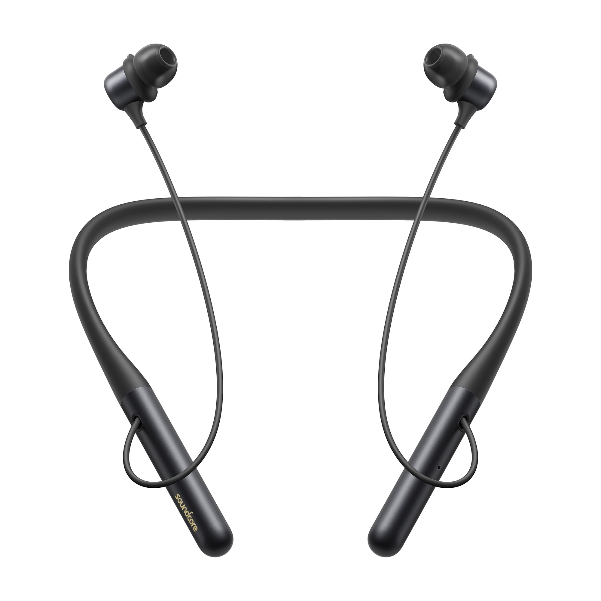 10 mm Drivers Anker Soundcore Life U2 Bluetooth Neckband Headphones with 24 H Playtime IPX7 Waterproof USB-C Fast Charging Crystal-Clear Calls with CVC 8.0 Foldable & Lightweight Build 