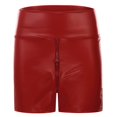 thumbnail image 1 of Shorts en Cuir Taille Haute Confortables et Tendance pour Femmes, 1 of 3