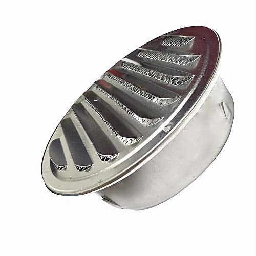 Luckyaa 6 Louvered Grille Soffit Vent Cover Stainless Steel Built In Fly Screen Mesh Wall Celling Mounted Ventilation Air Inch Com - 6 Inch Wall Vent Cover Luckyaa 6 Louvered Grille Soffit Vent Cover Stainless Steel Built In Fly Screen Mesh Wall Celling Mounted Ventilation Air Inch Com - 6 Inch Wall Vent Cover