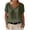 Green, variant on Women Linen Tops Short Sleeve Dressy Casual V Neck Shirts 2026 Summer Business Work Blouses Outfits Clothing Linen Blouses For Women