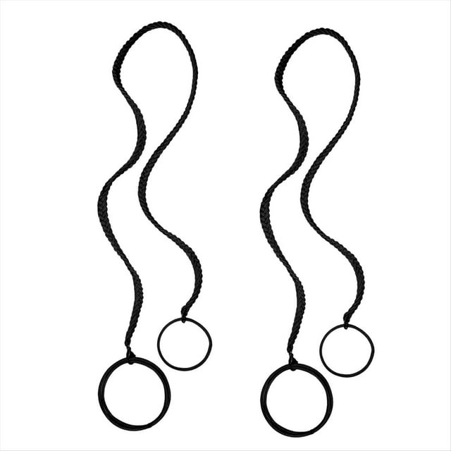 Paquete de 2 Coleteros Elásticos Rubios de 71 cm para el Cabello, Lazos para el Cabello Sin Trenzas para Mujeres, Coleteros, Bandas para el Cabello