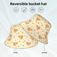 thumbnail image 4 of Kdxio Reflective Bucket Hat - Squirrel And Leaves Print Bucket Hat for Men,Women, 4 of 9