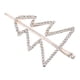thumbnail image 4 of Accesorio decorativo del pelo de la pinza del pelo de la forma del árbol de Navidad de la moda de la horquilla del diamante artificial, 4 of 7