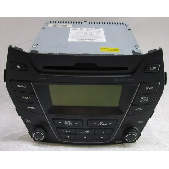 Pre-Owned 13 14 Hyundai Santa Fe Sport CD MP3 Satellite Radio Receiver 96170-4Z1004X OEM (Good)