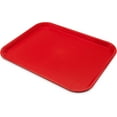 thumbnail image 2 of Carlisle CT141805 Café Standard Cafeteria / Fast Food Tray, 14" x 18", Red, 2 of 3